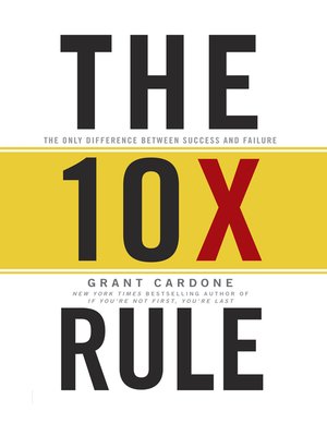 cover image of The 10X Rule